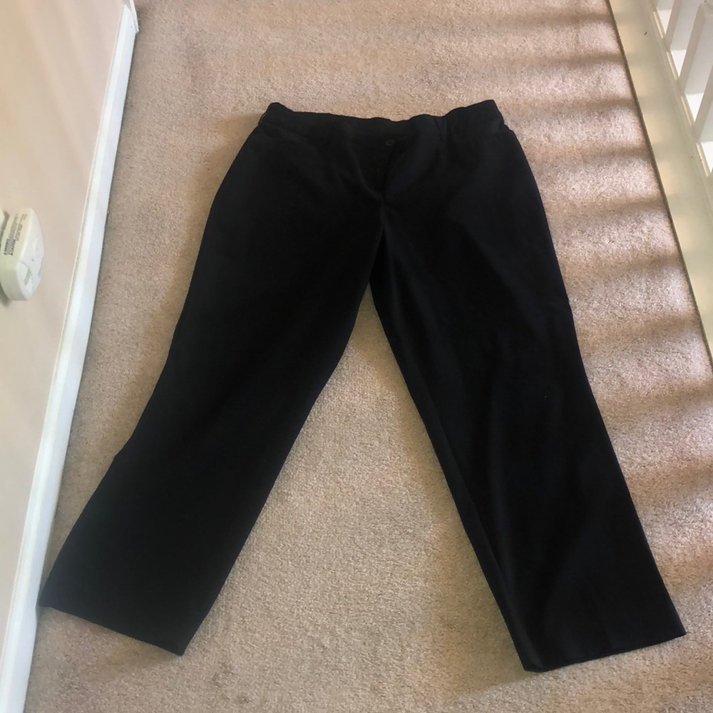 Black Lane Bryant work pants